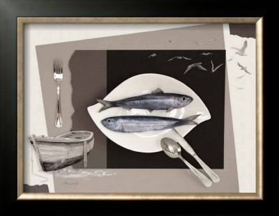 La Fin D'une Sardine by Jean Marc Chamard Pricing Limited Edition Print image
