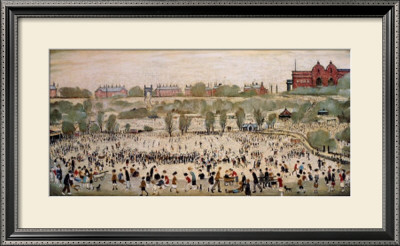 Peel Park, Salford by Laurence Stephen Lowry Pricing Limited Edition Print image