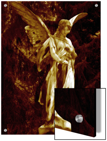 Cemetery Statue Of Angel by I.W. Pricing Limited Edition Print image