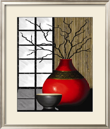 Asian Red Ii by Dorothea King Pricing Limited Edition Print image
