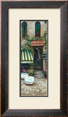 Cafes And Courtyards Iv by Roger Duvall Pricing Limited Edition Print image