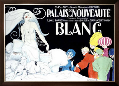 Palais De La Nouveaute, Blanc by Rene Vincent Pricing Limited Edition Print image