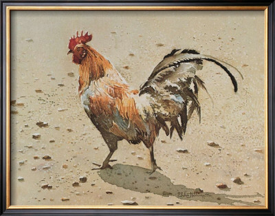Banty Rooster by Lavere Hutchings Pricing Limited Edition Print image