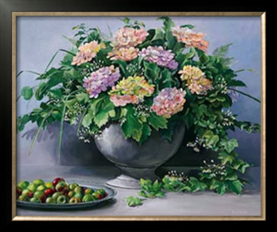 Flowers And Apples I by Karin Valk Pricing Limited Edition Print image