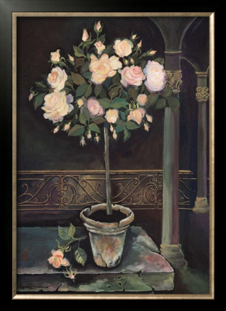 Rose Topiary by Karel Burrows Pricing Limited Edition Print image