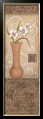 Orchid Scroll Work I by Jane Carroll Pricing Limited Edition Print image