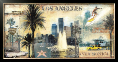 Los Angeles by John Clarke Pricing Limited Edition Print image
