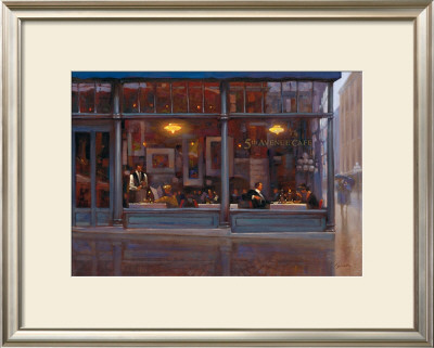 Fifth Avenue Café Ii  by Brent Lynch Pricing Limited Edition Print image