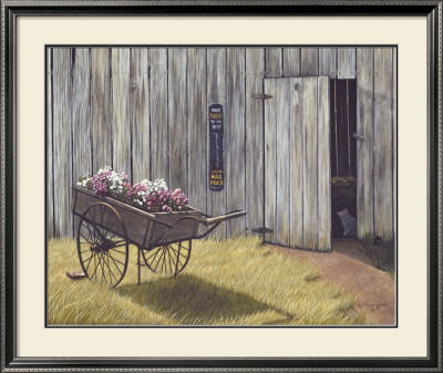 The Flower Cart by Kathleen Green Pricing Limited Edition Print image