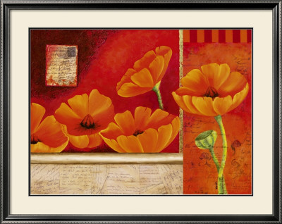 Vermillon D'anemones by Sylvi Pasquier Pricing Limited Edition Print image