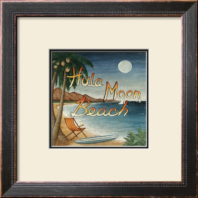 Hula Moon Beach by David Carter Brown Pricing Limited Edition Print image