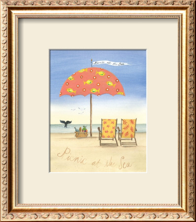 Picnic At The Sea by Katharine Gracey Pricing Limited Edition Print image