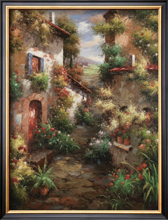 Courtyard Garden by Mauro Pricing Limited Edition Print image