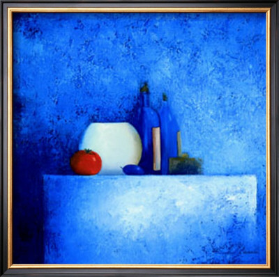 Still Life In Blue Ii by Anouska Vaskebova Pricing Limited Edition Print image