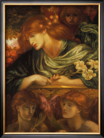 Blessed Damozel by Dante Gabriel Rossetti Pricing Limited Edition Print image