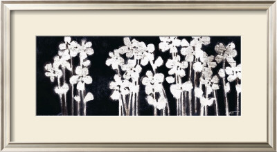 White Flowers On Black I by Norman Wyatt Jr. Pricing Limited Edition Print image