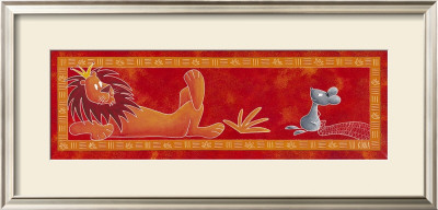 Le Lion Et Le Rat by Kinna Pricing Limited Edition Print image