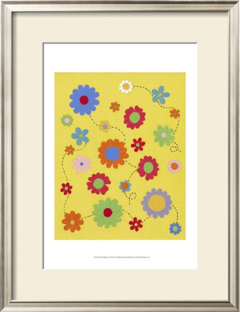 Busy Blooms by Syeda Mleeha Shah Pricing Limited Edition Print image