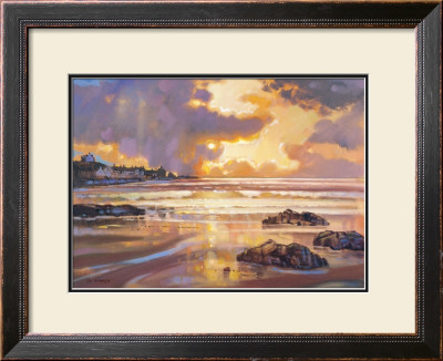 Fiery Skye, Sandend by Ed Hunter Pricing Limited Edition Print image