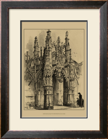 Ornate Facade Iv by Albert Robida Pricing Limited Edition Print image