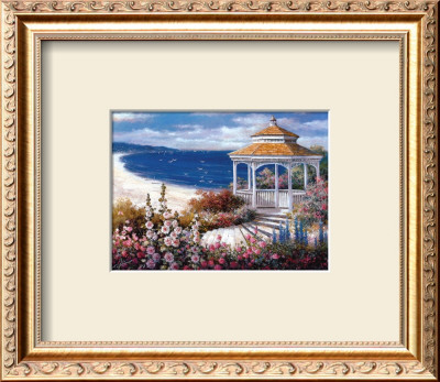 Gazebo On Beach by T. C. Chiu Pricing Limited Edition Print image