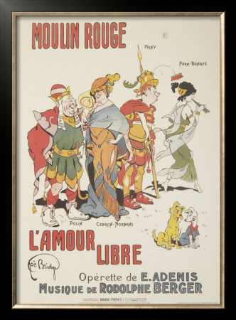 Moulin Rouge: L'amour Libre by Joe Bridge Pricing Limited Edition Print image