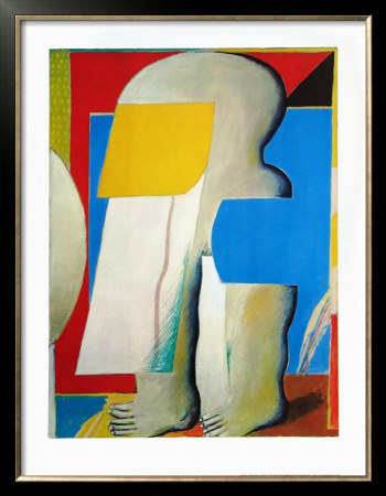 Masked Figure Ii, 1965 by Horst Antes Pricing Limited Edition Print image