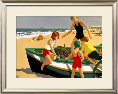 Redcar, Lner, 1936-1937 by Leonard Cusden Pricing Limited Edition Print image