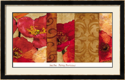 Poppy Patterns by Janel Pahl Pricing Limited Edition Print image