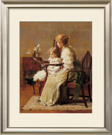 Mother And Child, C.1885 by Francis Coates Jones Pricing Limited Edition Print image