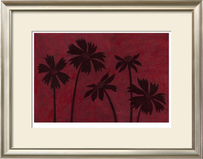 Scarlet Silhouettes I by Megan Meagher Pricing Limited Edition Print image