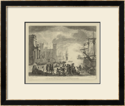 Antique Harbor I by Claude Lorrain Pricing Limited Edition Print image