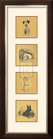 Aldin Puppies I by Cecil Aldin Pricing Limited Edition Print image