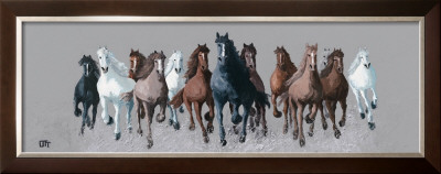 Au Galop Ii by Bernard Ott Pricing Limited Edition Print image