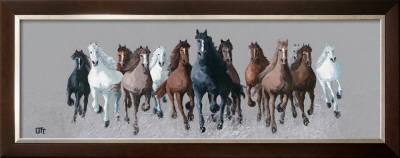 Au Galop Ii by Bernard Ott Pricing Limited Edition Print image