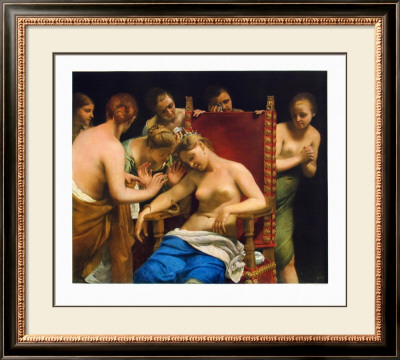Death Of Cleopatra by Guido Cagnacci Pricing Limited Edition Print image