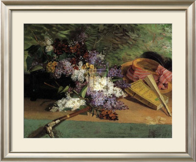 Still Life With Lilac by Henri Julien Dumont Pricing Limited Edition Print image