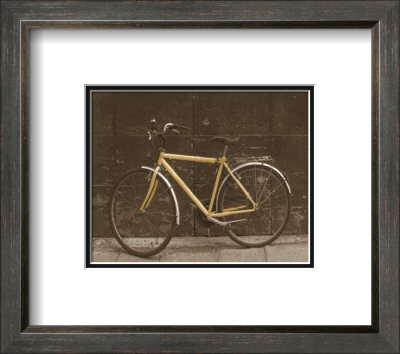 Yellow Bicycle by Francisco Fernandez Pricing Limited Edition Print image
