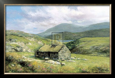 Cottage Near Conor Pass by Clive Madgwick Pricing Limited Edition Print image