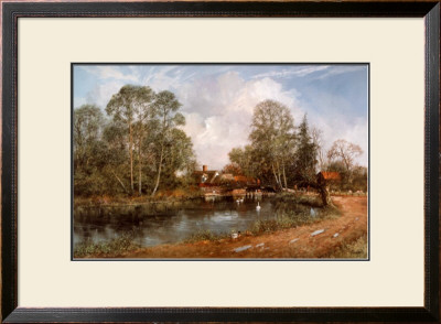 Old Cottage, Flatford Mill by Clive Madgwick Pricing Limited Edition Print image