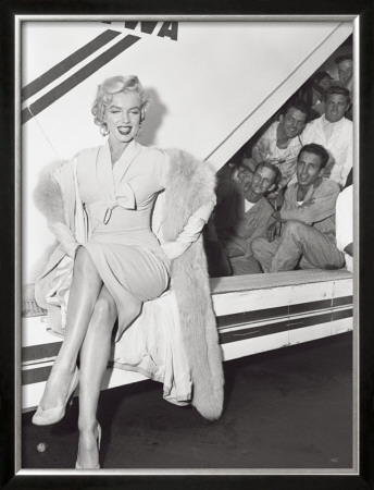 Marilyn Monroe In Airport by Sam Schulman Pricing Limited Edition Print image