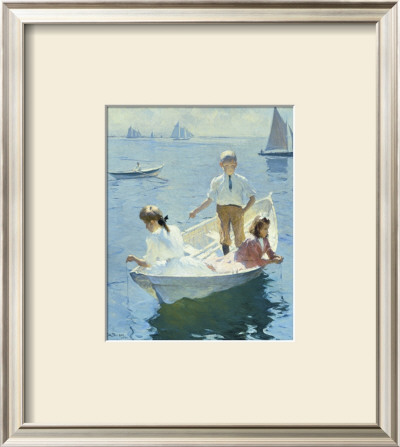 Calm Morning, 1904 by Frank Weston Benson Pricing Limited Edition Print image