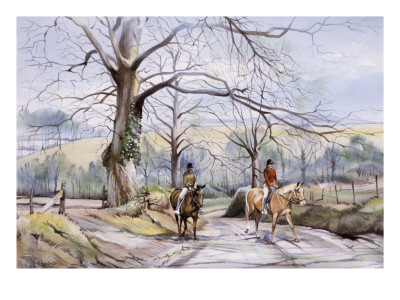 Riding In The English Countryside by Malcolm Greensmith Pricing Limited Edition Print image