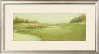Golf Course With Bridge by Jose Gomez Pricing Limited Edition Print image