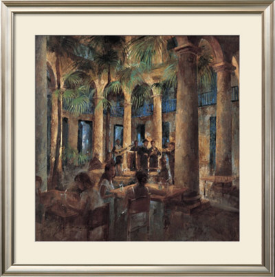 Palm Tree Cafe by Noemi Martin Pricing Limited Edition Print image