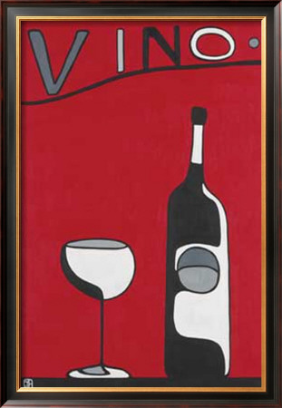Red Vino by Joel Henriques Pricing Limited Edition Print image