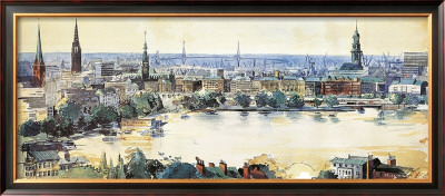 Hansestadt Hamburg by Hans Nordmann Pricing Limited Edition Print image