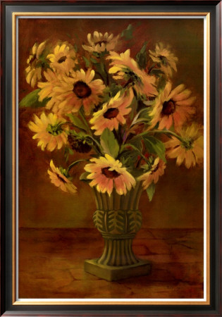 Mediterranean Sunflowers Ii by Tricia May Pricing Limited Edition Print image