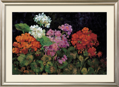 Geranios En El Jardin by J. Ripoll Pricing Limited Edition Print image