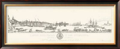 Antique Seaport I by Antonio Aquaroni Pricing Limited Edition Print image